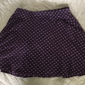 Land’s End Sz 7-8 purple pattern skort
